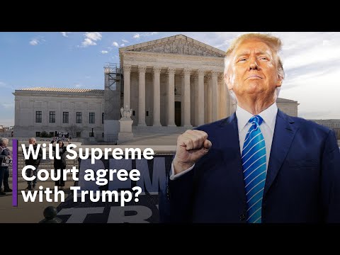 Donald Trump hopes Supreme Court overturn election ban