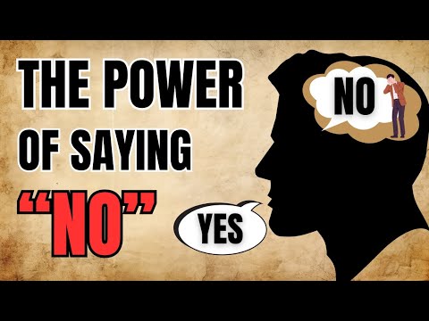 The Power Of Saying "No" | "ना" कहने की ताकत जानो | Mindset That Changes Everything
