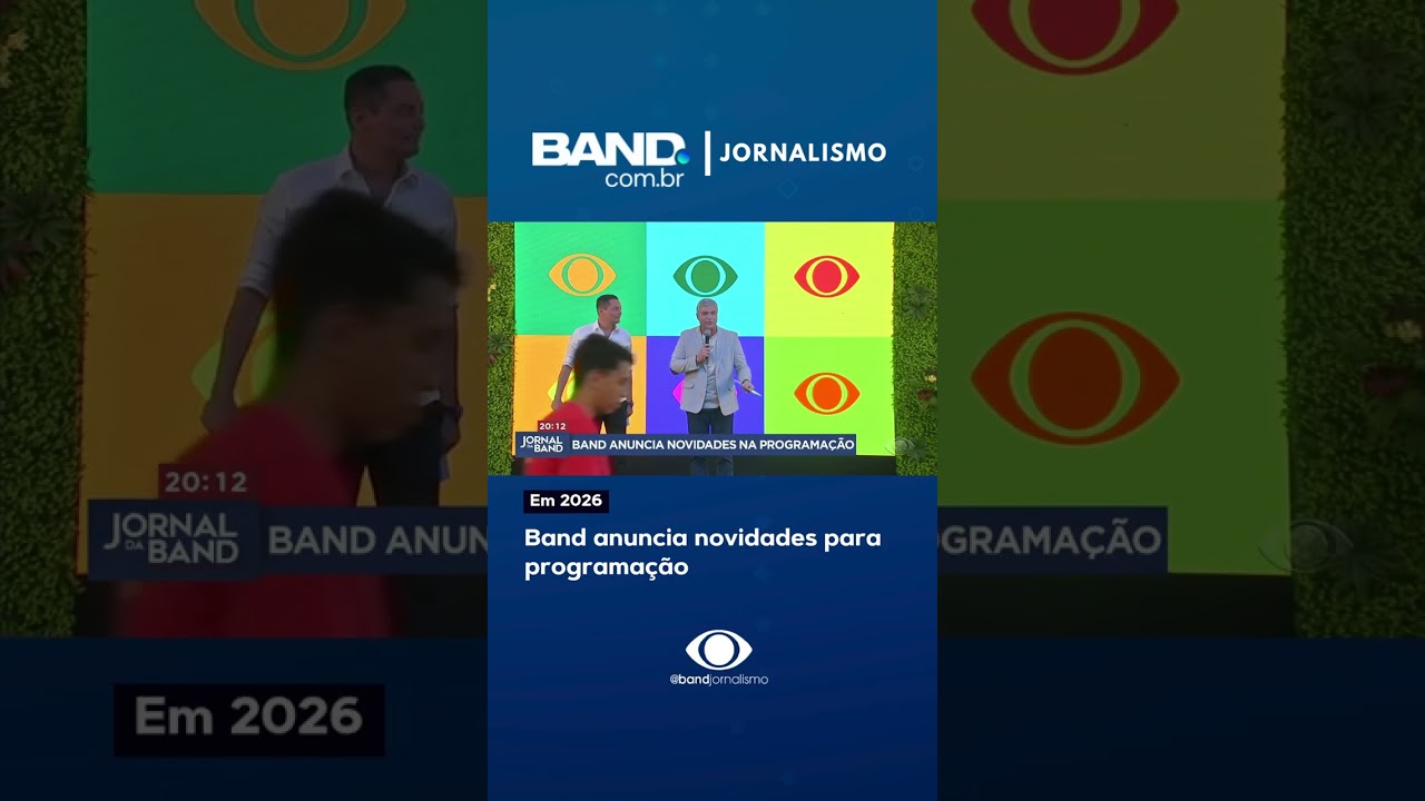 Band anuncia novidades para programação em 2026