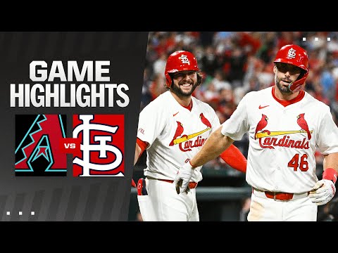 D-backs Vs. Cardinals Game Highlights (4/22/24) | MLB Highlights - BVM ...