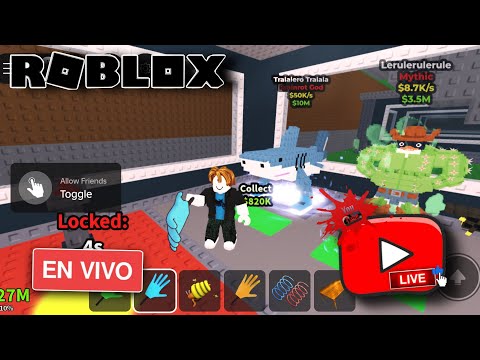 Jugando Roba Un Brainrot en Directo 🔴Roblox