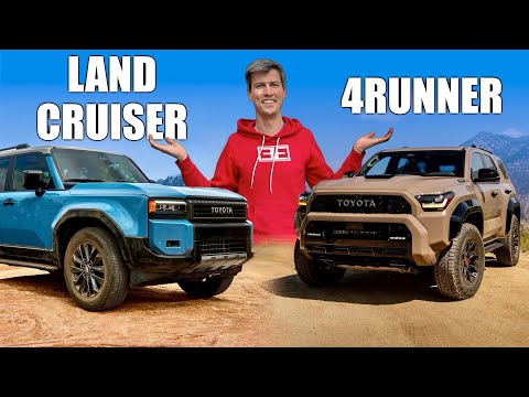 Toyota Land Cruiser vs 4Runner: 4WD Systems Compared