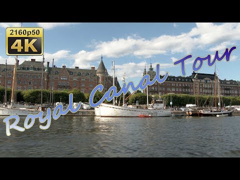 Royal Canal Tour in Stockholm - Sweden 4K Travel Channel - UCqv3b5EIRz-ZqBzUeEH7BKQ