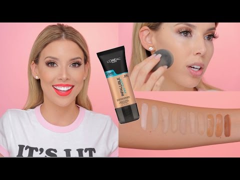 L'Oreal Pro Glow Foundation Review, Demo, Swatches! | LustreLux - UCC0EqtXQ9at6ON_-ZYJaImA