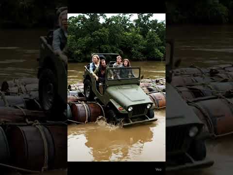 The car sank in the water due to happiness.#youtubeshorts #viralvideo #shortsfeed