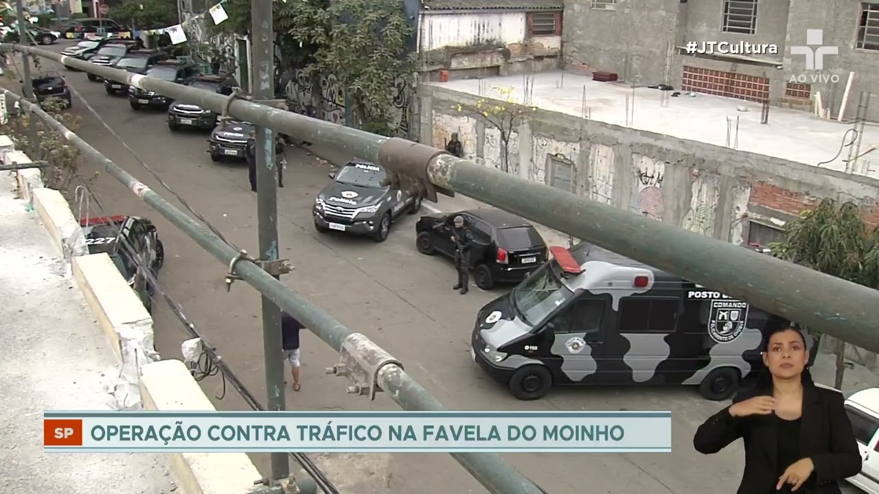 Grupo ligado ao PCC é alvo de operação na Favela do Moinho região central de SP