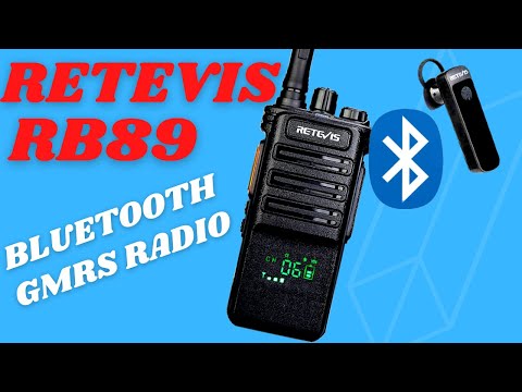 Retevis RB89 High-Power GMRS radio with bluetooth headset, is this radio right for you?