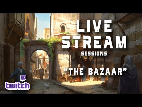 Live Stream 36- Bazaar painting