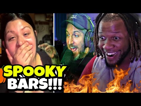 Frightening Freestyles | Harry Mack Omegle Bars 123 Halloween Edition [REACTION]