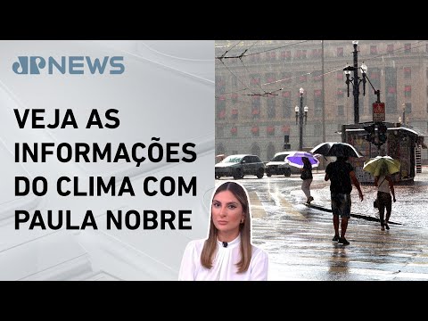 Pancadas de chuva devem atingir parte do Centro-Sul nesta segunda (06) | Previsão do Tempo