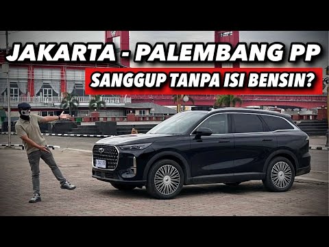 Bawa CHERY TIGGO 9 dari Jakarta ke Palembang Pergi Pulang Tanpa Isi Bensin.