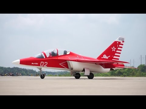 RC Jet Yak 130 Gas Turbine Jet Amazing Flight and Low Passes - UCsFctXdFnbeoKpLefdEloEQ