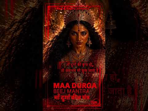 जब संसार साथ छोड़ दे,तब माँ दुर्गा शक्ति बनकर साथ खड़ी होती हैं। #love #maa #durga #god #motivation