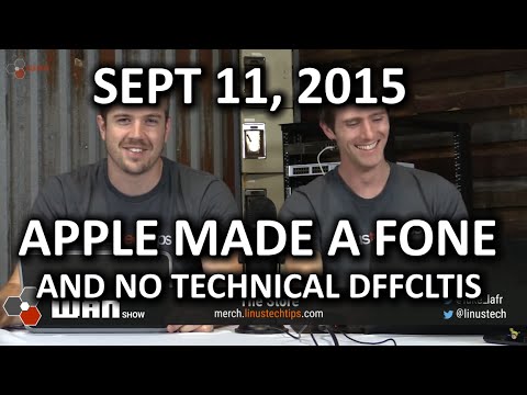 The WAN Show - NO MORE TECHNICAL DIFFICULTIES!! - September 11, 2015 - UCXuqSBlHAE6Xw-yeJA0Tunw