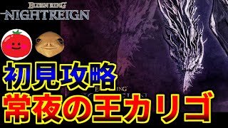【エルデンリング ナイトレイン】常夜の王カリゴ初見デュオ攻略【エルデンリング ナイトレイン】【強化カリゴ】