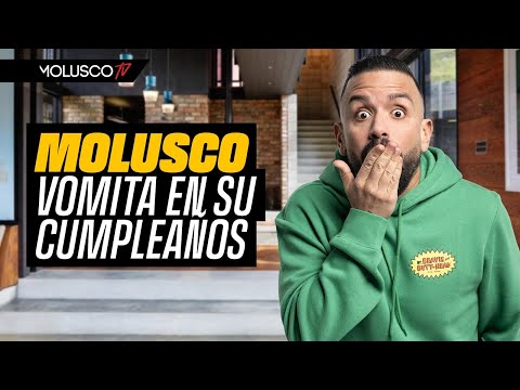 "Estoy viejo para esto"  Molusco vomita EN PUBLICO el dia de su cumpleaños