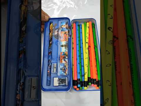 Fill My Pencil Box with Cute Stationary #shorts #ytshorts #shortsfeed #trending #youtube #viralvideo