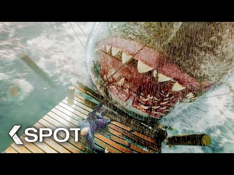 Meg 2: The Trench “Megalodon Attacks Jonas” New TV Spots (2023)