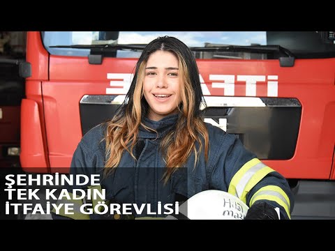 Eskişehir İtfaiyesinin Tek Kadın Görevlisi