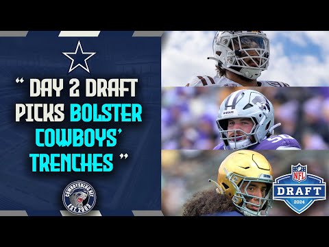 Cowboys Score three steals on Day 2 of the Draft | Cowboys 2024 NFL
Draft