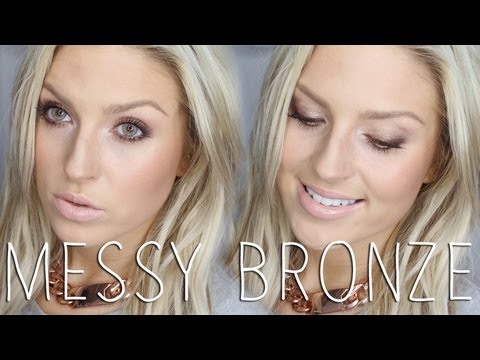 Chit Chat Makeup Look ♡ Messy Bronze For Blue Eyes! ♡ - UCMpOz2KEfkSdd5JeIJh_fxw