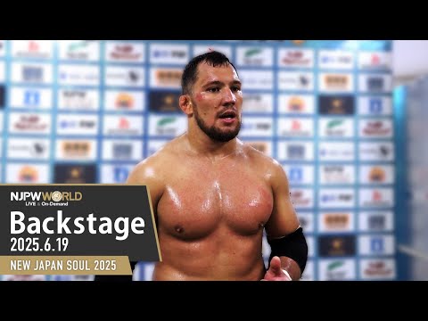 #njSOUL 4th match Backstage (with Subtitles) 6/19/25 | NEW JAPAN SOUL 2025 第4試合 Backstage