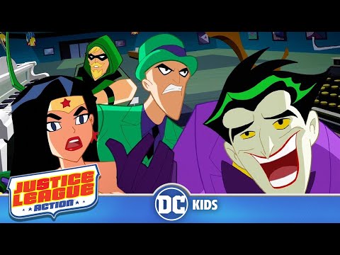 Justice League Action | Solving Riddles | DC Kids - UCyu8StPfZWapR6rfW_JgqcA