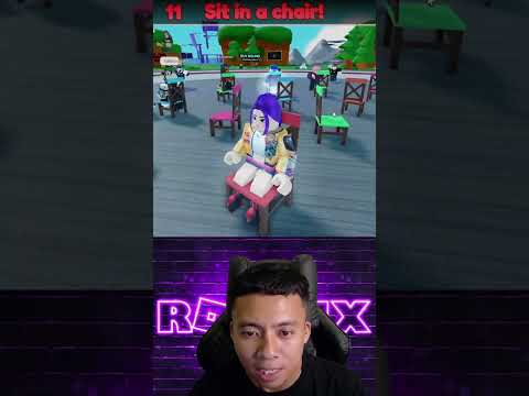 Rumi rebutan kursi dan berhasil menang #roblox