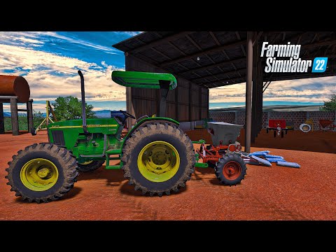 Fazenda simulada #22 | Comprei o john deere 5403 | Manejo do café | Farming simulator 22