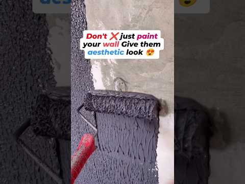 अपनी दीवारों को सिर्फ रंग न दें,give them aesthetic look#ytshorts #homedecor