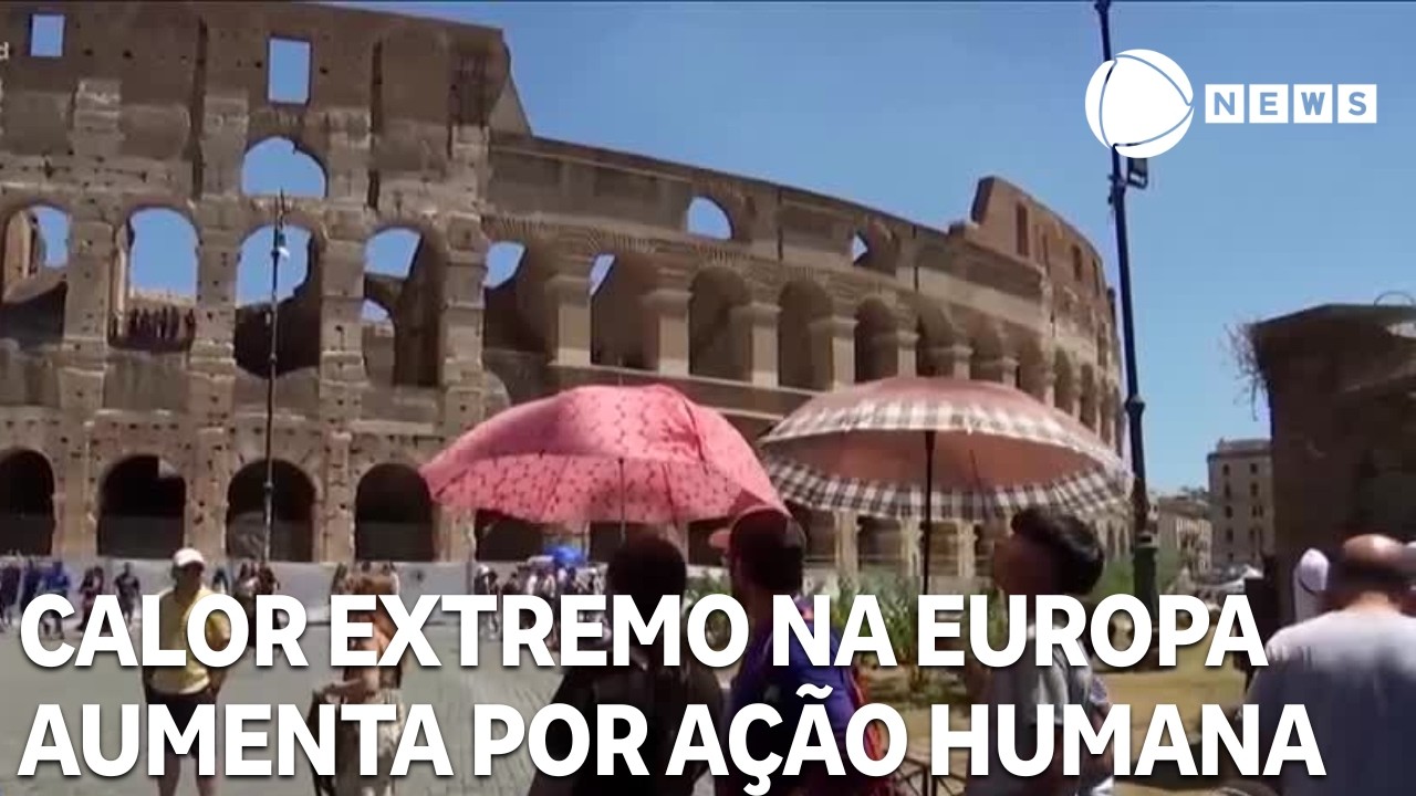 Calor extremo na Europa aumenta 10 vezes em 14 anos por causa da ação humana aponta estudo