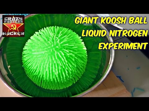 What Happens If you put Giant Koosh Ball into Liquid Nitrogen? - UCe_vXdMrHHseZ_esYUskSBw