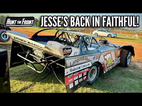 Another Big Wreck Right in front of Jesse! Near Disaster at Deep South Speedway! - dirt track racing video image