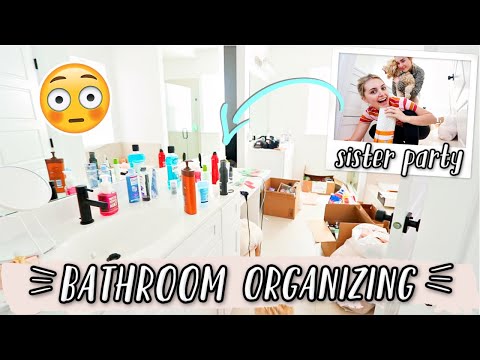 ORGANIZING MY NEW BATHROOM! MOVING VLOGS! - UCxjZe0qTFXh6jGm54LFWEDw