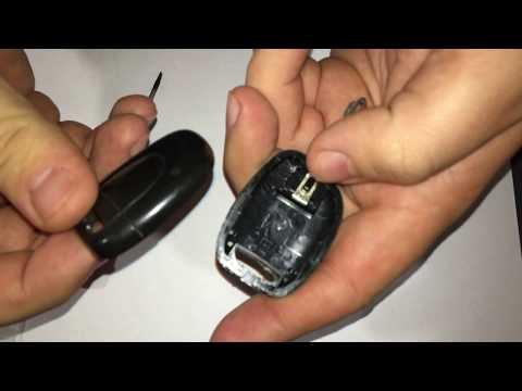 How To Change The Battery Of The Renault Clio Key Remote Control Renault Clio Mk Clio