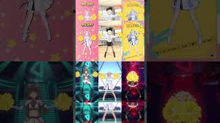 【ホロライブ】テレパシの踊り方の違い【博衣こより/風真いろは/雪花ラミィ/夏色まつり/不知火フレア/赤井はあと/切り抜き】