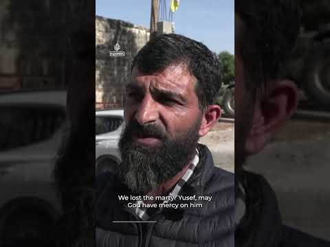 Israeli forces kill boy who tried to stop settlers stealing sheep | AJ #shorts