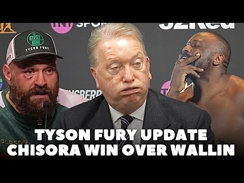 ‘MAJOR TYSON FURY UPDATE’ Frank Warren PREDICTS FURY FUTURE AFTER CHAT | CHISORA WALLIN