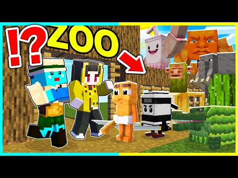AI都市伝説だけを集めた動物園を始めた結果...🔥【まいくら / マインクラフト】
