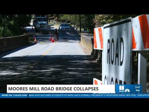 Officials sought for Moores <strong>Mill</strong> Road bridge inspection report