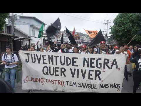 Protesters against deadly police operation march in Rio de Janeiro | AFP