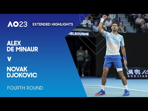 Alex de Minaur v Novak Djokovic Extended Highlights | Australian Open 2023 Fourth Round