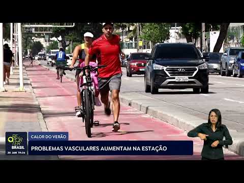 Problemas vasculares aumentam no verão