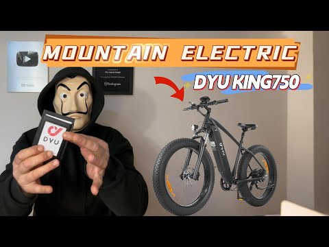 DYU King 750 Fat Tire Electric Bike 🚴 | Power, Style, and Versatility for Any Terrain!