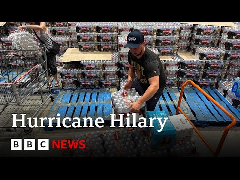 Hurricane Hilary: US Navy pulls ships out of San Diego as California braces for storm - BBC News