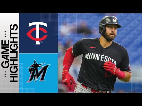 Twins vs. Marlins Game Highlights (4/3/23) | MLB Highlights video clip