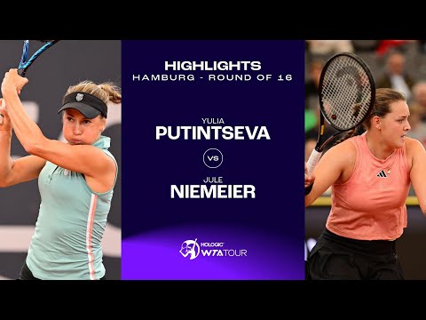 Yulia Putintseva vs. Jule Niemeier | 2023 Hamburg Round of 16 | WTA Match Highlights