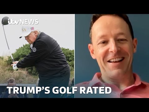 Is Donald Trump good at golf? We asked an expert | ITV News