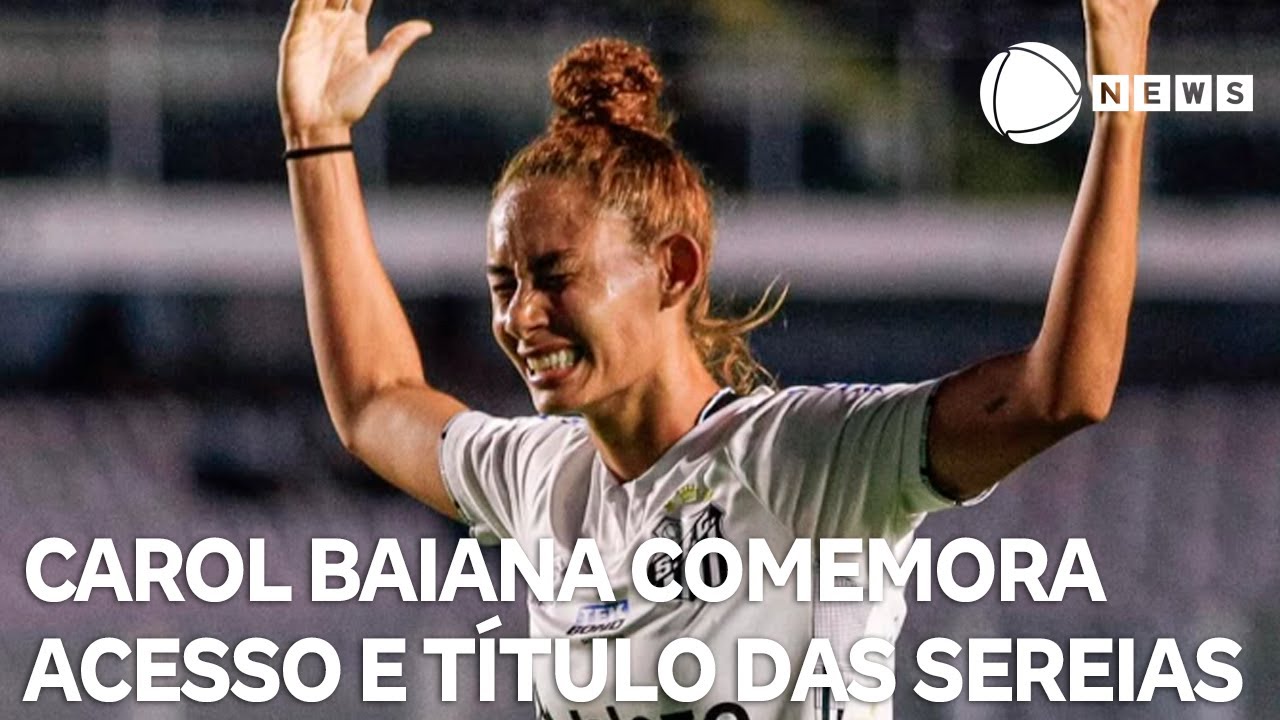 Carol Baiana comemora acesso e título das Sereias da Vila