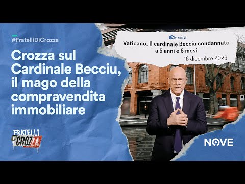 Maurizio Crozza e il suo monologo sul Cardinale Becciu, il mago della compravendita immobiliare